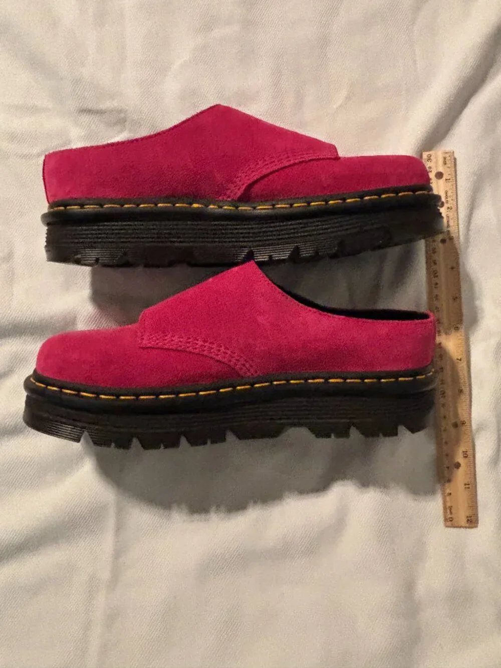 Dr. Martens Zebzag AnyWair Suede Mules Unisex 9M/10L
